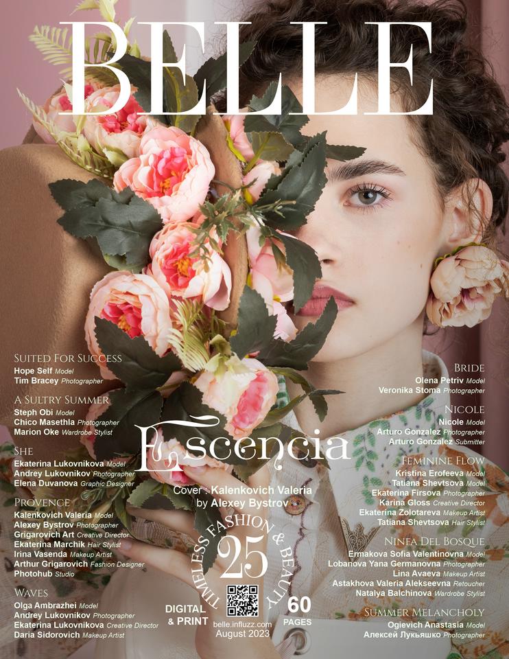 Escencia cover - Belle Timeless Fashion & Beauty Magazine